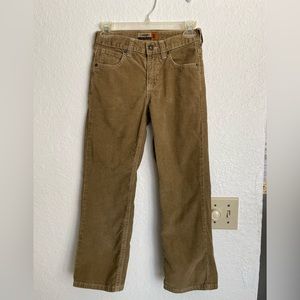 Old Navy Straight corduroy boys pants. Size:10. Brown